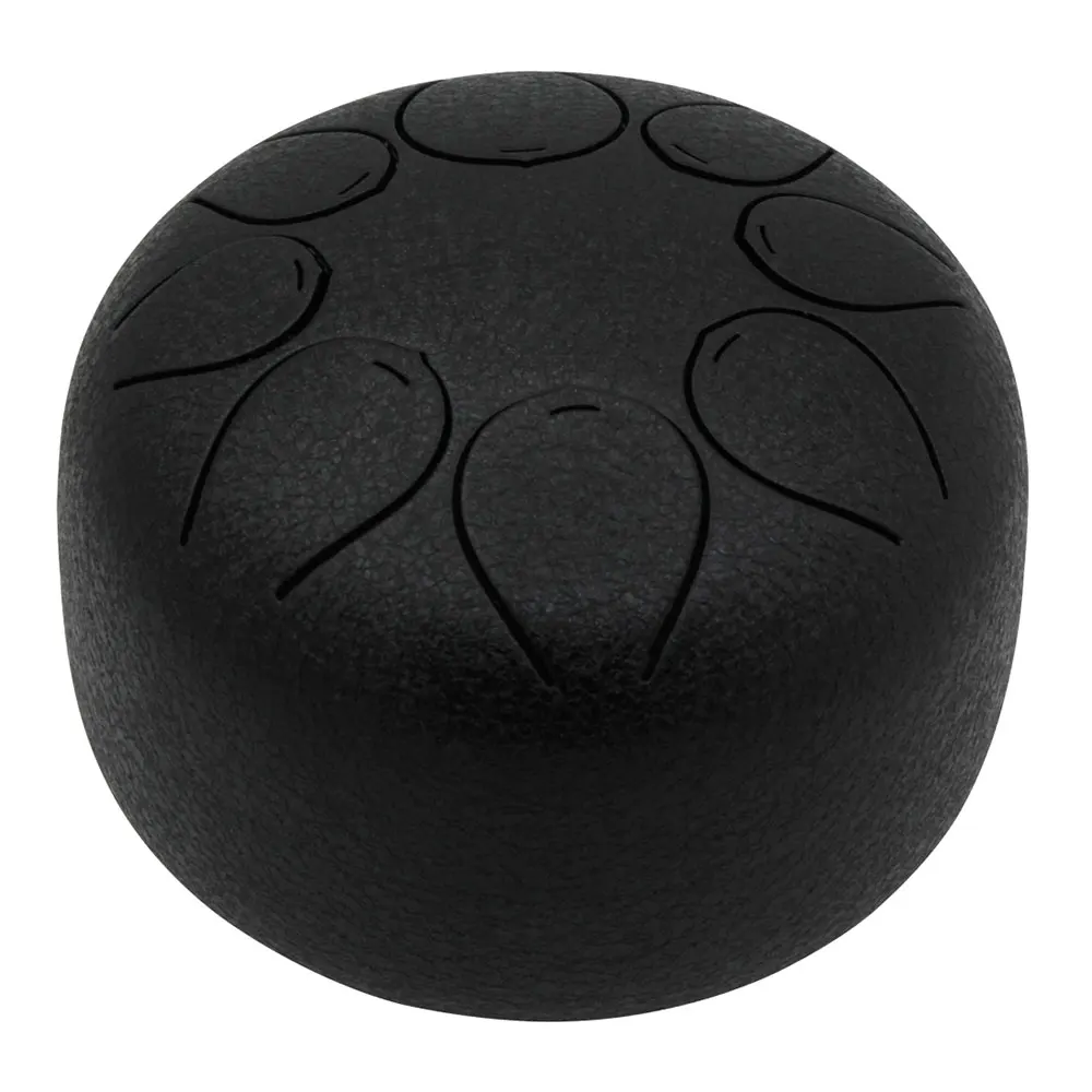 Сильный пустой барабан Handpan Tranquilizing Mini 5 дюймов нержавеющая сталь 2 цвета ударный