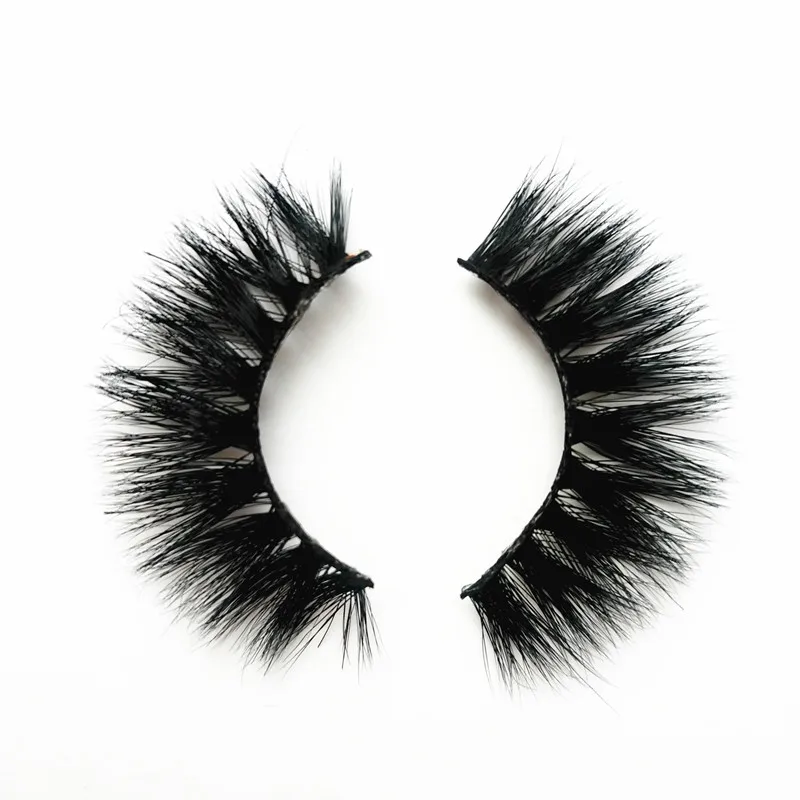 Супер мягкие норковые ресницы 7D объемные настоящие безжалостные