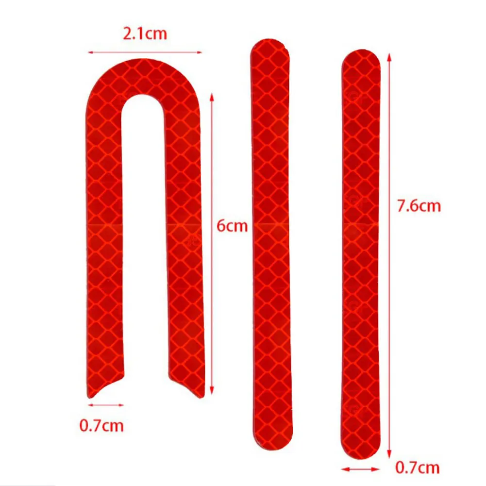 

Scooter Reflective Sticker Frame Pedal Sticker Front & Rear Wheel Sticker for Xiaomi Mijia M365 Electric Scooter