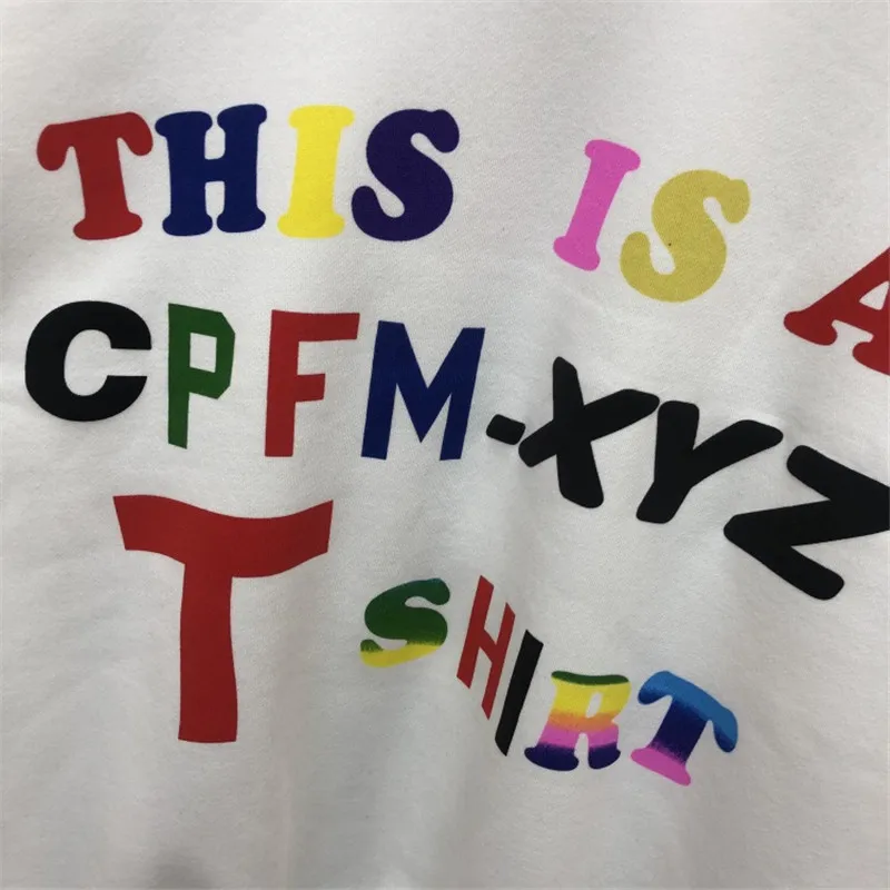 Толстовки Kanye West CPFM.XYZ для мужчин и женщин хлопковые лучшего качества на осень
