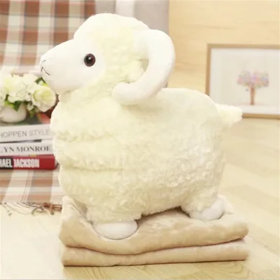 

New Creative Cartoon Color Sheep Doll Plush Toy ChildrenS Plush Toy Doll Pillow Girl Birthday Gift Ae052