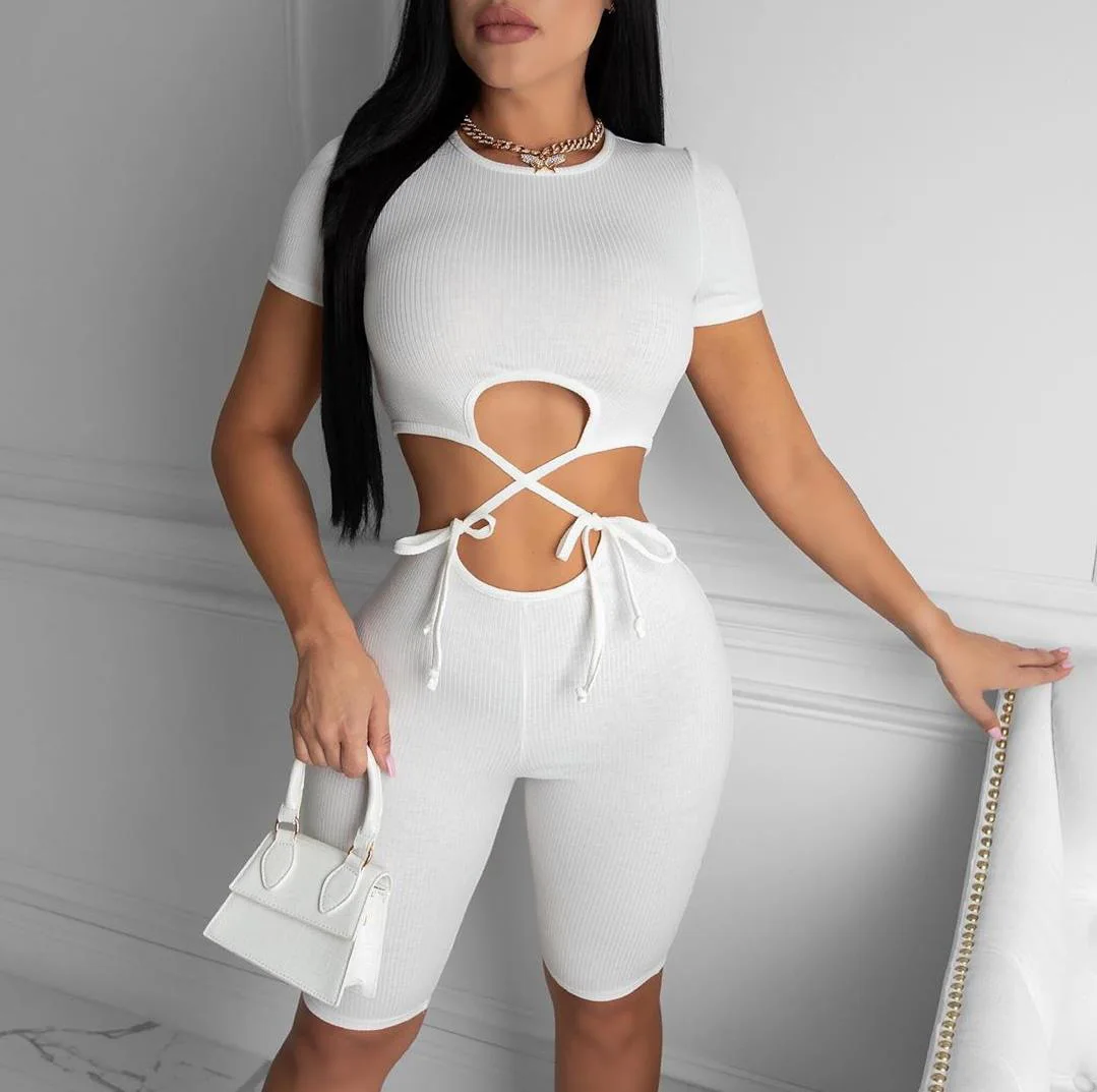 Toplook сексуальные повязки Комбинезоны для женщин повседневные уличные зимние