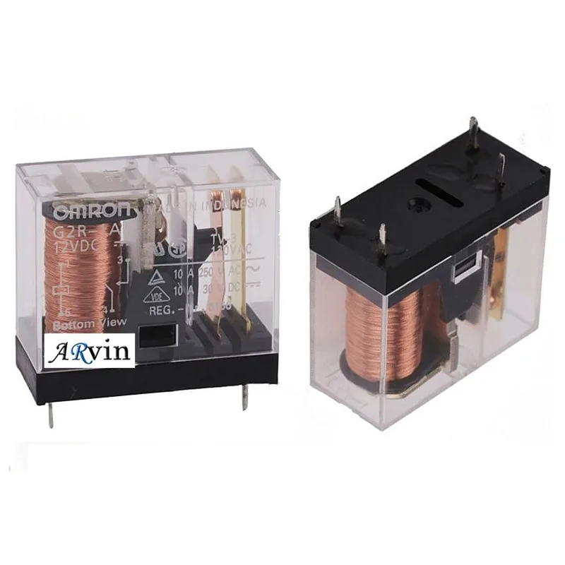 2 шт./лот реле 6Pin G2R 1A E 12VDC 16A 24VDC 4Pin 10A одна группа это нормально
