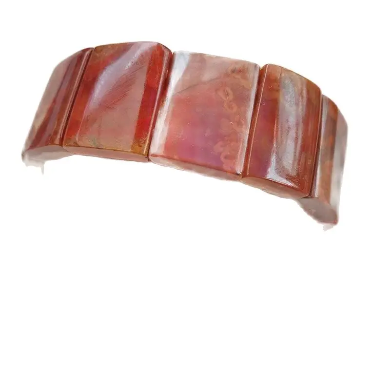 

Красный браслет, красный агат, подарок для мужчин и женщин