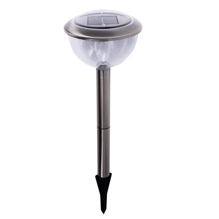 

Solar stainless steel semicircle 3led lawn lamp outdoor highlight residential courtyard modern landscape lawn lamp