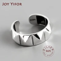 925 sterling silver rings for women geometric 925 silver wedding fine jewelry minimalist gift
