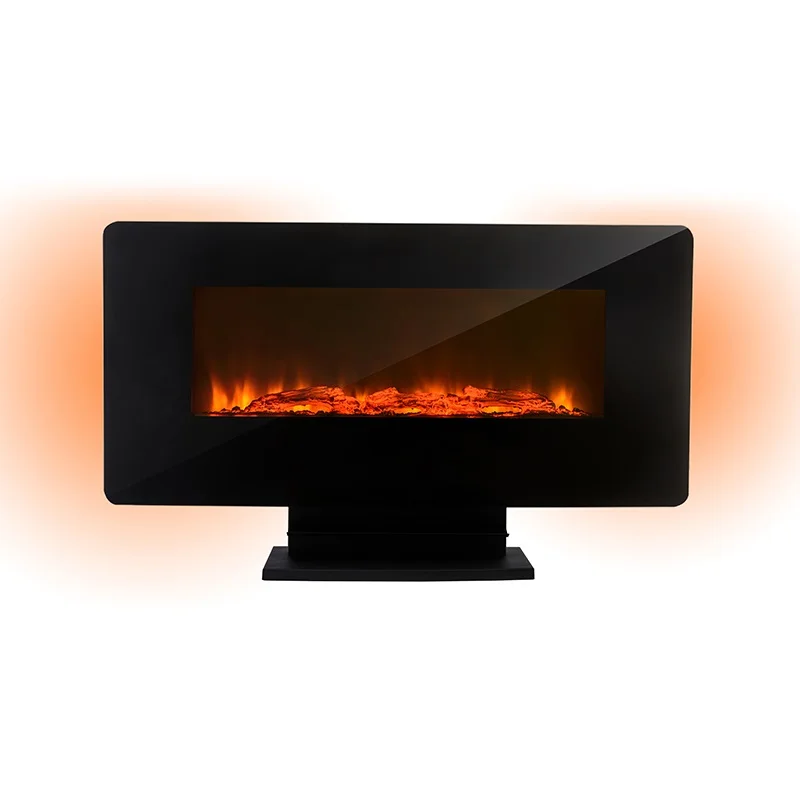 

Лидер продаж, настенный камин со светодиодсветильник кой, 1500 Вт, из закаленного стекла