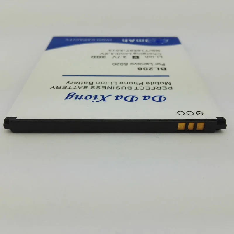 Бесплатная доставка 3900mAh BL208 BL-208 Аккумулятор для Lenovo S920 запасная батарея |