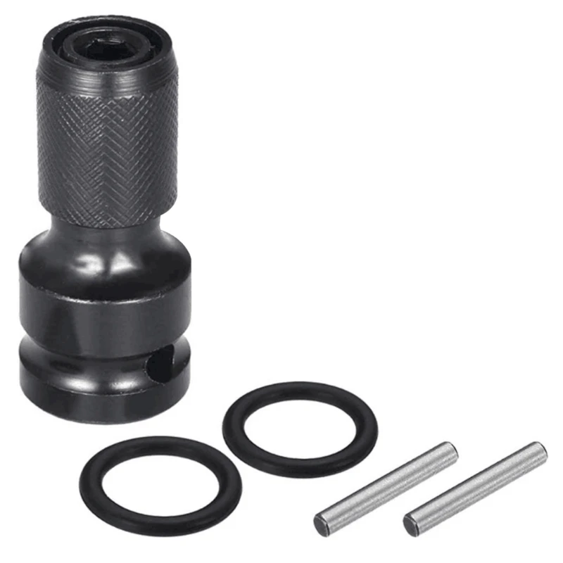 

39XA Durable Converter Impact Tool Wrench Socket Hex Ratchet Socket Adapter Spanner Set (1/2 inch Square To 1/4 inch)