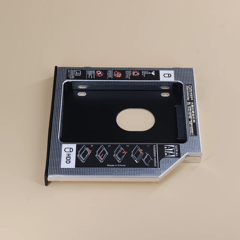 DM SSD адаптеры DW127s 12 7 мм Металл Optibay SATA 3 0 коробка для жесткого диска корпус DVD