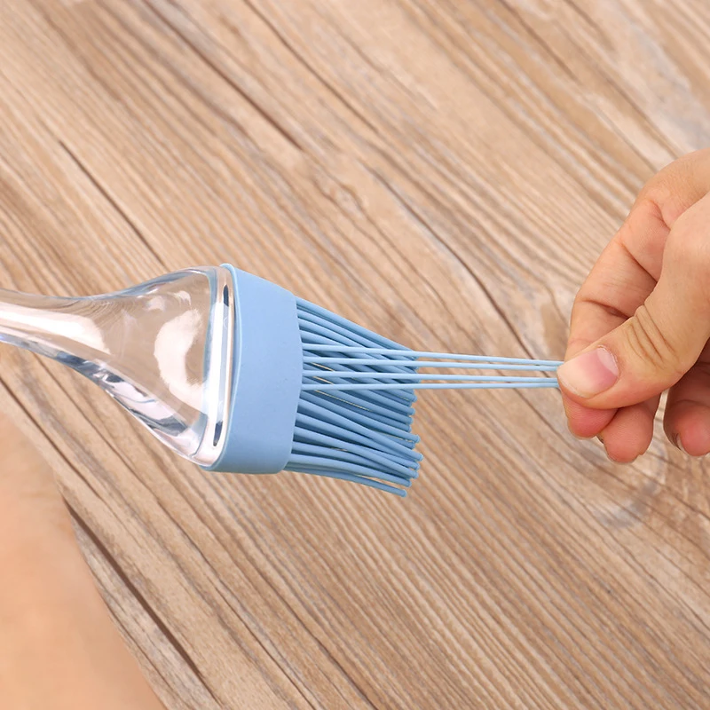 

1PC Silicone BBQ Oil Brush Basting Brush DIY Cake Bread Butter Baking Brushes Kitchen Cooking Barbecue Accessories BBQ Tools