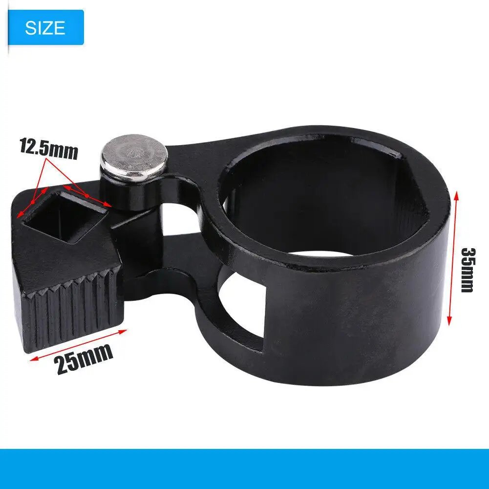 

Universal Car SUV Steering Rudder Tie Rod End Remover Removal Wrench Tool 27mm-42mm (Black) Car Repair Hand Tool Car Accessories
