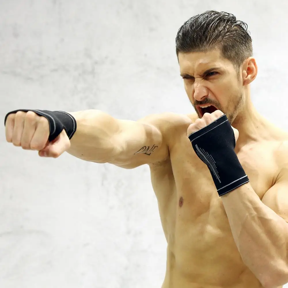 1 шт. нейлоновая опора для запястья ладони теплая дышащая ладоней эластичная