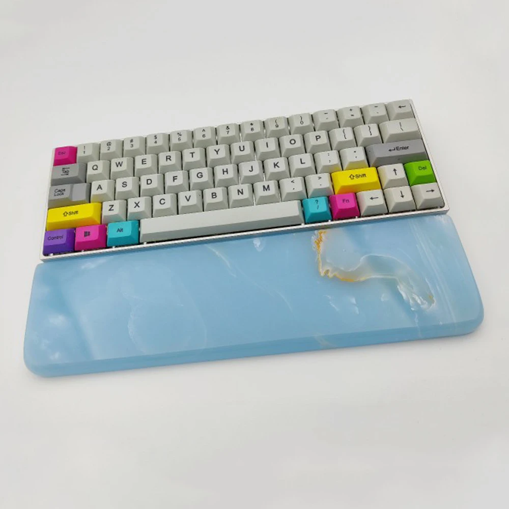 Symphony Resin Wrist Rest Pad For Mechanical Keyboard Size Customized Hand Made Cool Smooth Trays | Компьютеры и офис