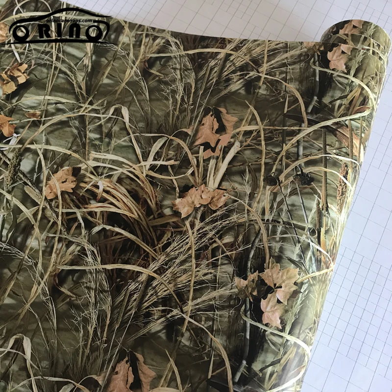 Shadow Grass Realtree виниловая пленка ORINO камуфляжная обертка с воздушными пузырьками клейкая наклейка для автомобиля Наклейка на мотоцикл обертка ping