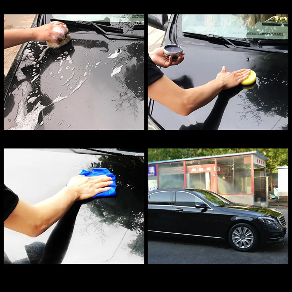 

Car Wax Polishing Paste Wax Scratch Repair Agent Gloss Restoring Care Scratch Repair Wax Vehicle Caring Tools Paint Surface 120g