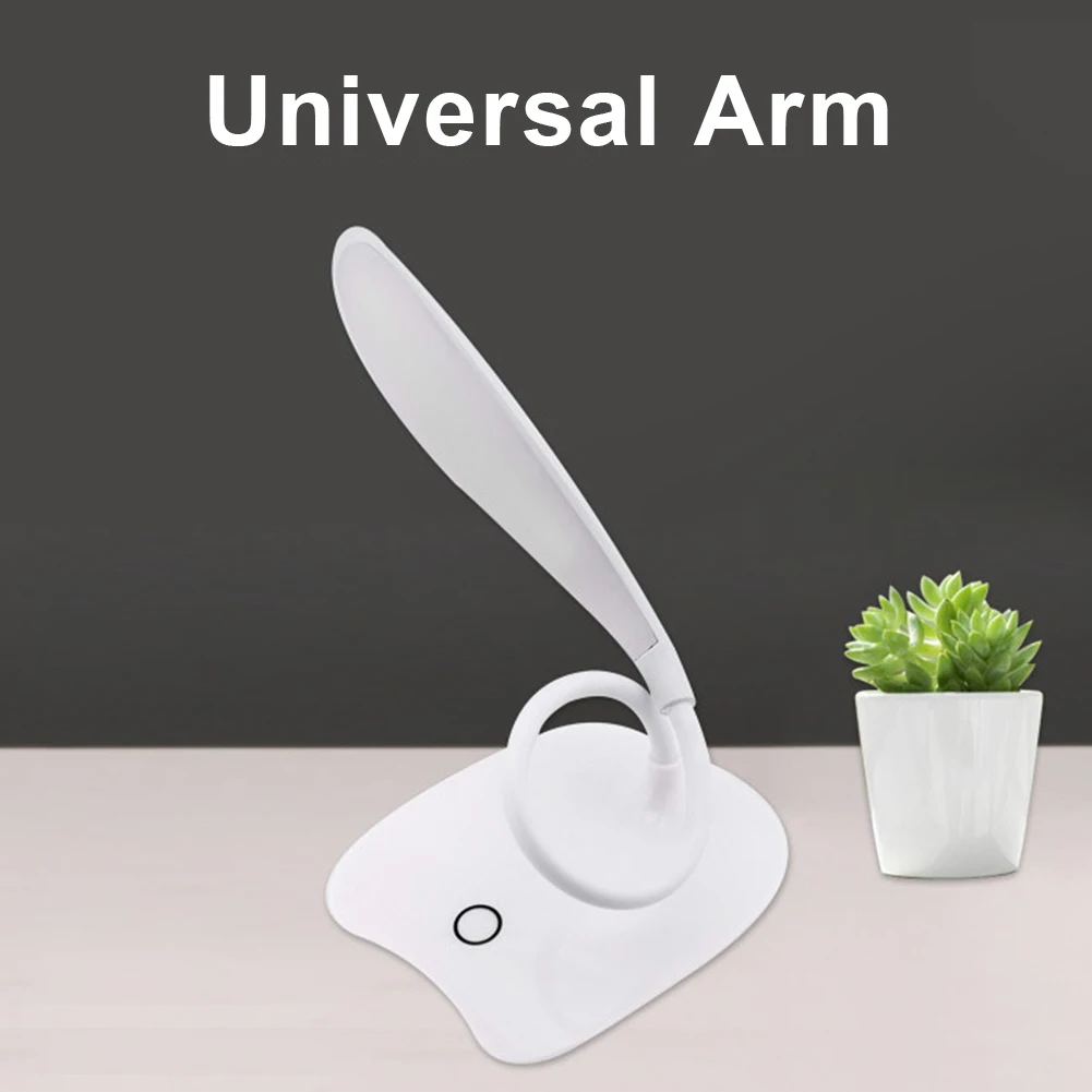 Маленькая Настольная лампа с зарядкой и защитой для глаз портативный светильник