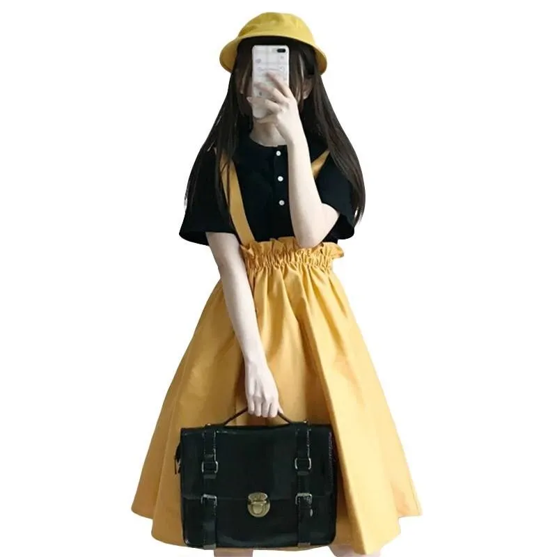 Девичья ветер для подготовительной школы юбка летний подростковый девочек в