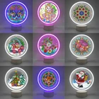 Настольная лампа сделай сам, специальная форма, алмазная живопись, светодиодный неоновый светильник s, алмазная вышивка, светодиодсветильник лампа в виде животного, украшение для дома, подарок