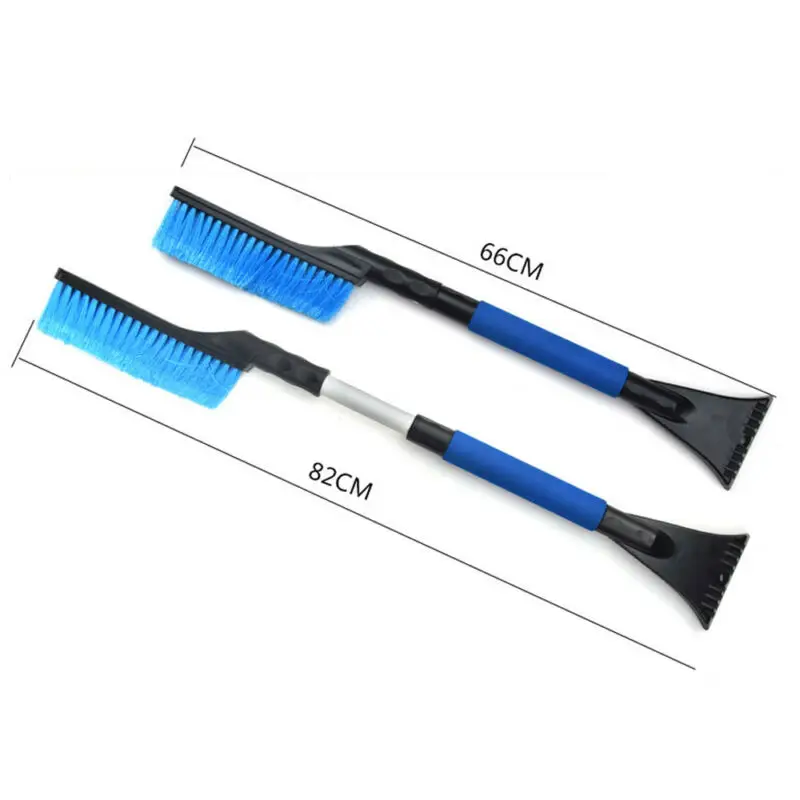 Новая модная Выдвижная телескопическая щетка для снега лопата лед скребок