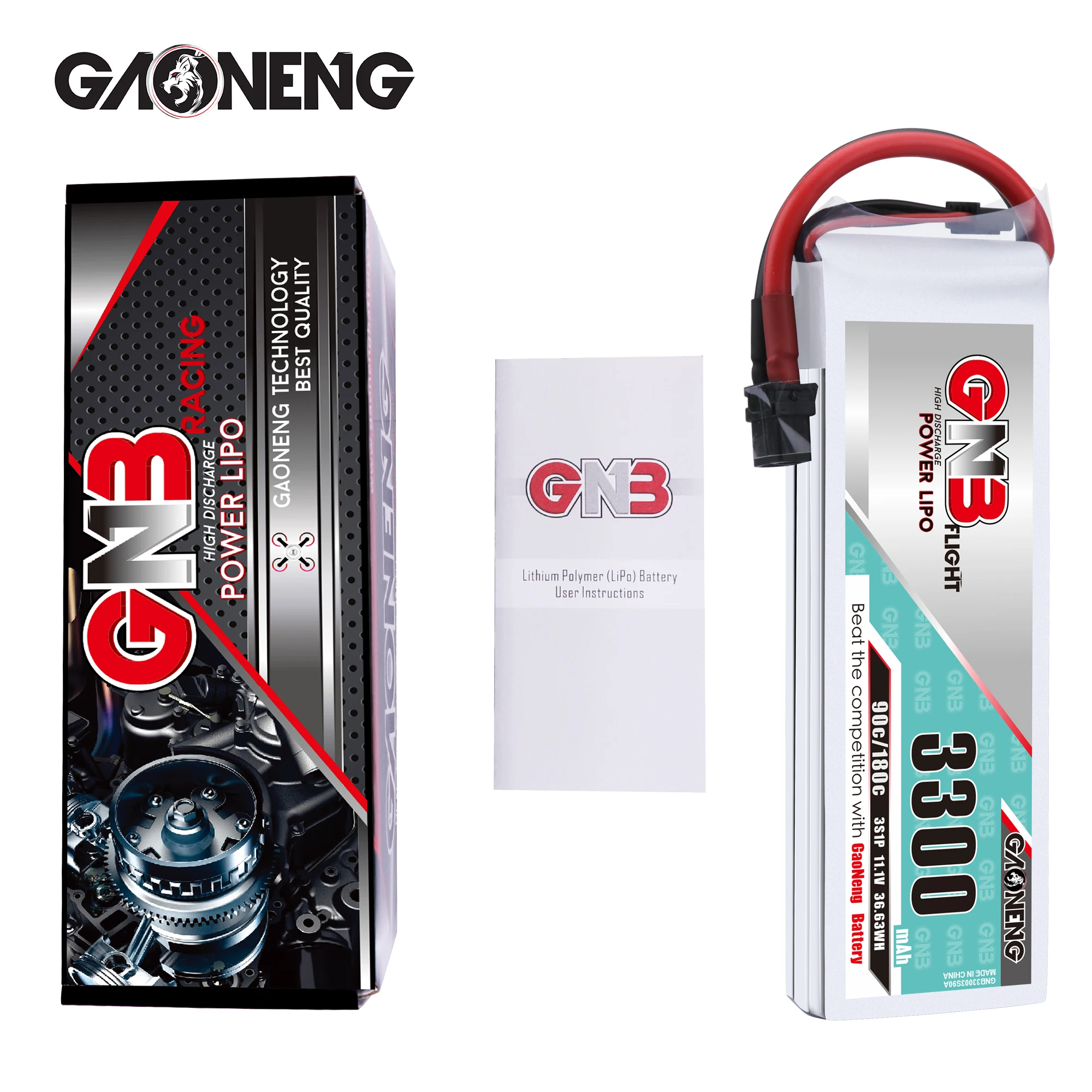 Литий полимерная батарея Gaoneng GNB 3300 мАч 3S 90C 11 1 В XT60 XT90 T Plug с фиксированным крылом