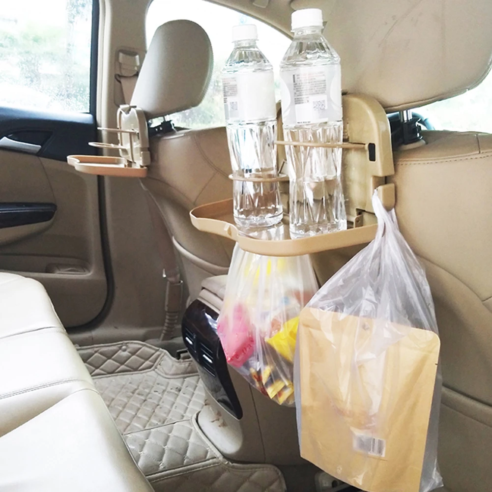 Folding Car Travel Back Seat Storage Table Drink Food Cup Tray Holder Stand Desk | Автомобили и мотоциклы