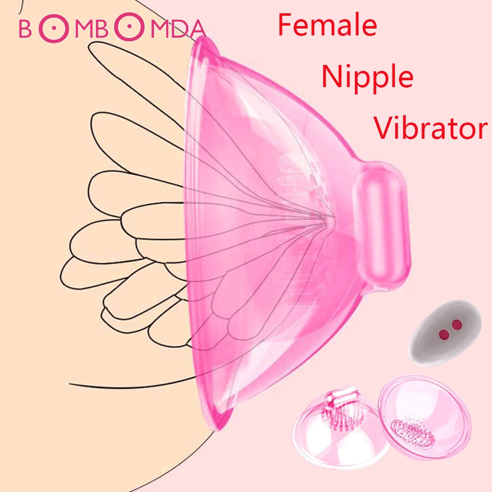Женский Вибратор для сосков с несколькими частотами сильный удар увеличение груди эротический мастурбатор