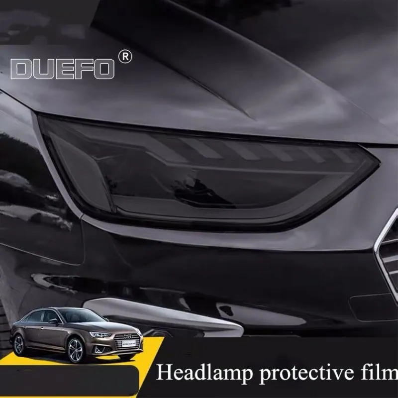 

Car Headlight Tint Black Protective Film Protection Transparent TPU Sticker For Audi A3 S3 RS3 8V 2017-2020 On Sportback
