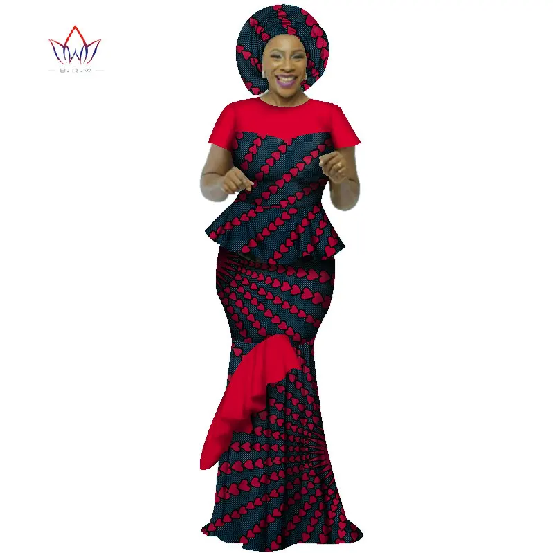 Женская одежда из 2 предметов с оборками большие размеры европейский стиль 8xl WY2432