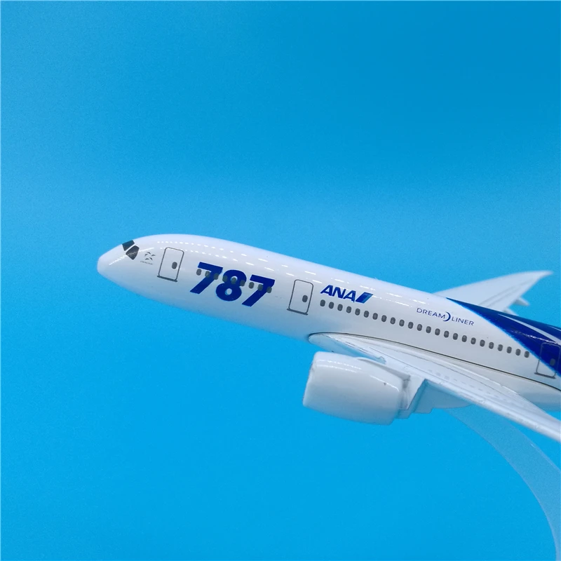 16 см Япония Nippon дыхательные пути B787 модель самолета из сплава украшения подарок