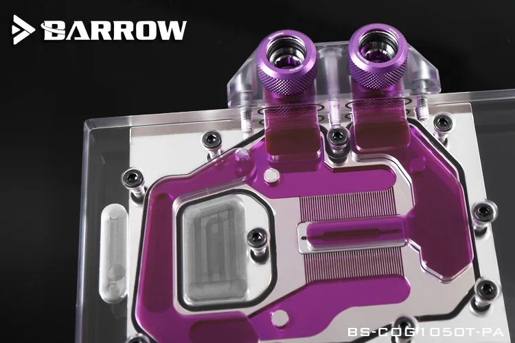 

Barrow BS-COG1050T-PA, LRC 2.0 Full Cover Graphics Card Water Cooling Block for COLORFUL Battle-ax GTX1050Ti / 1050