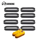 SHENHONG яйцо Тарт, пирожное набор колец пластиковые перфорированные овальной формы французский десерт форма для фруктов печенья кондитерских изделий кухня формы для выпечки