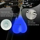 Новые велосипедные фонари, Силиконовые задние фонари для велосипеда, велосипедные светодиодсветодиодный фонари, безопасная лампа в форме сердечка с яйцом, Аксессуары для велосипеда
