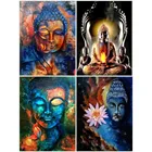 EverShine DIY Diamond Mosaic Full Display Religion Picture Of Rhinestones Diamond Painting Full Square Buddha Cross Stitch Gift