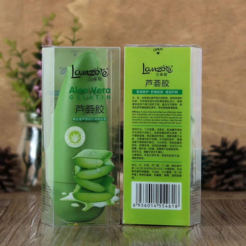 Увлажняющий отбеливающий крем для лица с алоэ вера против акне одноразовая маска