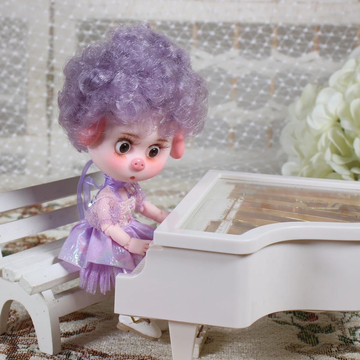 Фея мечты 1/12 BJD DODO игрушки куклы кудрявые волосы одежда обувь 14 см мини кукла