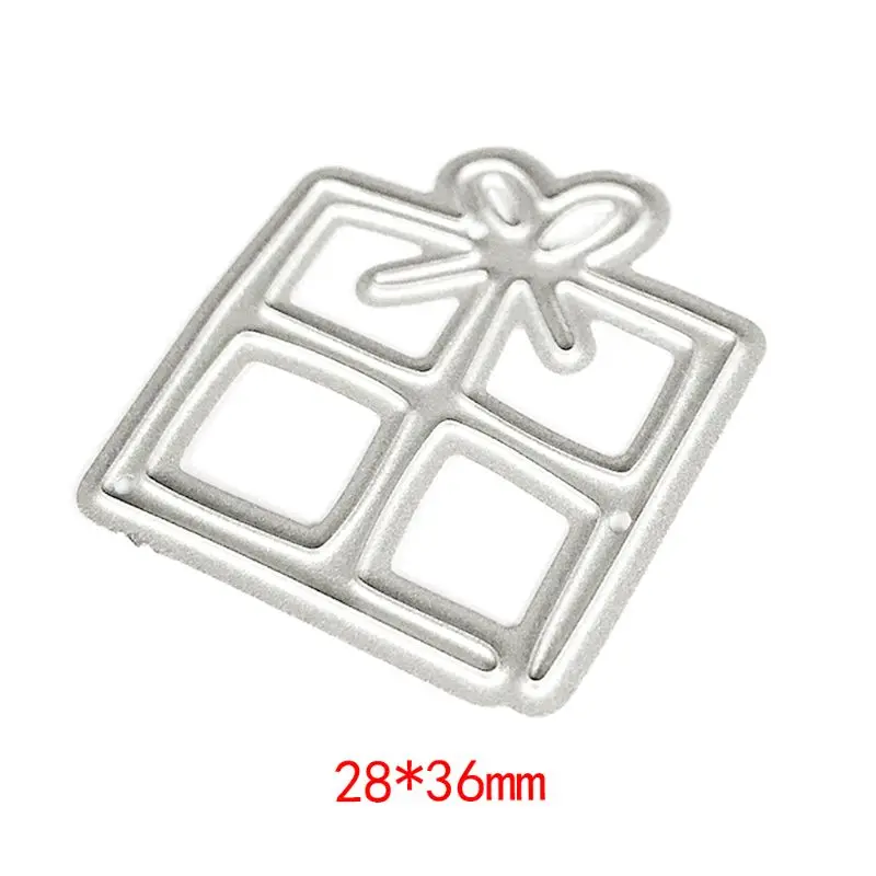 Подарочная коробка металлический Трафаретный вырубной штамп трафарет для