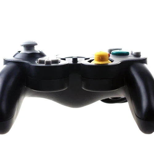OSTENT Черный проводной ударный игровой контроллер для Nintendo GameCube NGC Wii видео