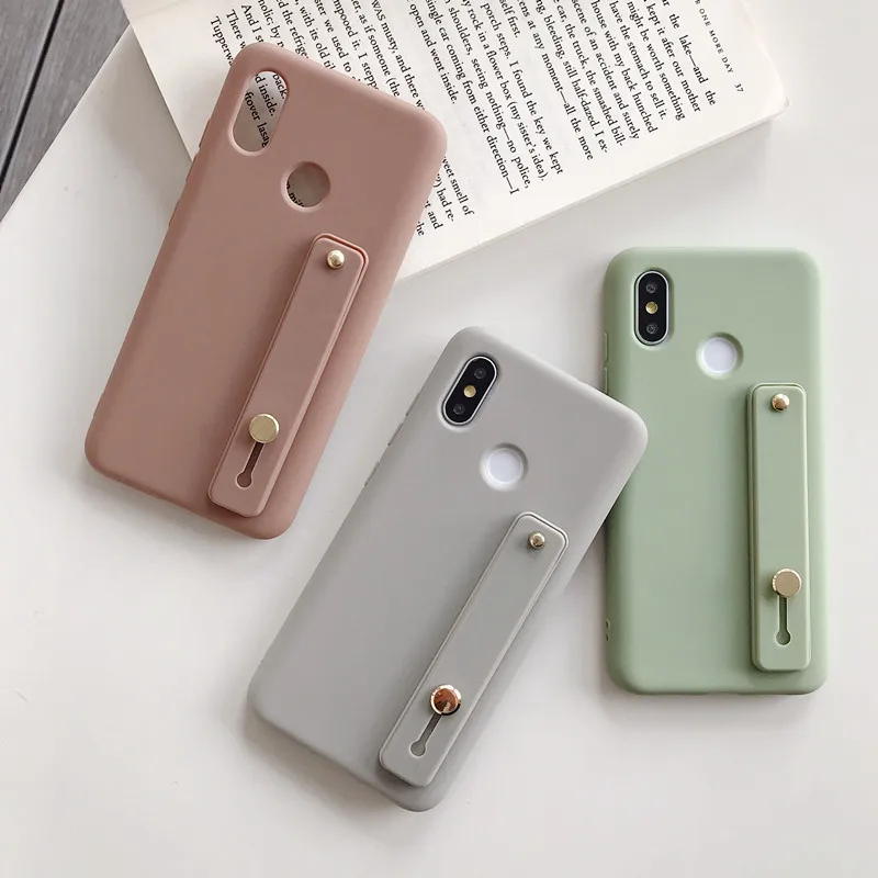 Для Redmi Note 5 6 7 K20 Pro 7A 5A 4A 4X5 6A GO защитный чехол-подставка с кольцом на запястье