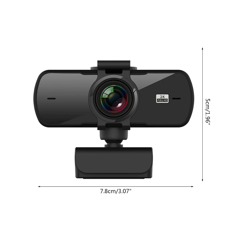 

HD 1080P Webcam 2K Computer PC Webcam With Microphone For Live Video Call Conference Work Camera Webhd