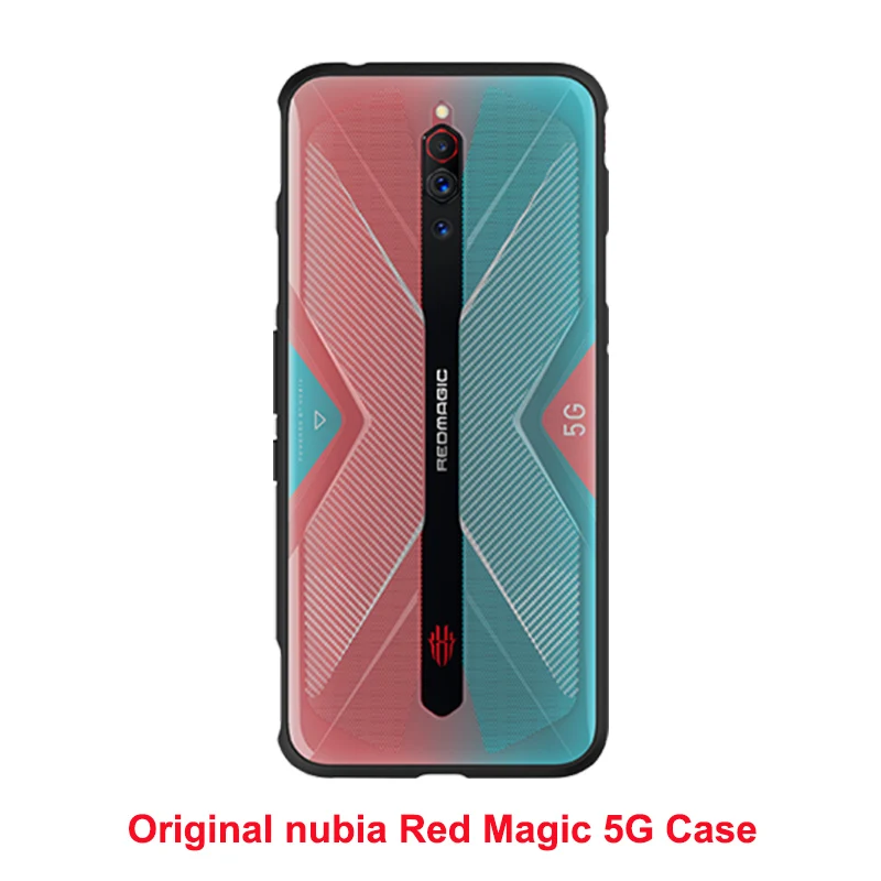 Оригинальный прозрачный чехол для телефона ZTE Nubia Red Magic 5G противоударный