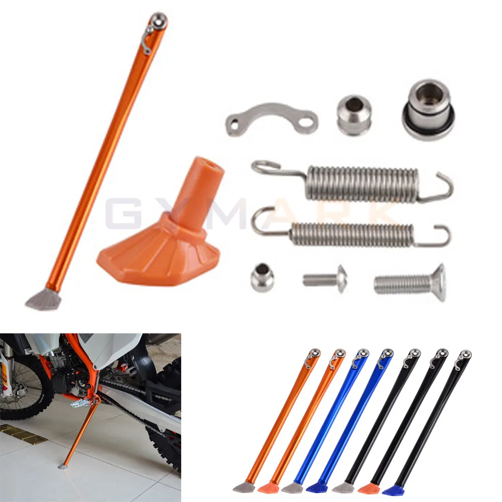 

For KTM EXC EXCF EXCG XC XCW XCFW, for Husqvarna MXCG FE FX TE 125, 200, 250, 300, 380, 400, 450, 520, 525 side support + spring