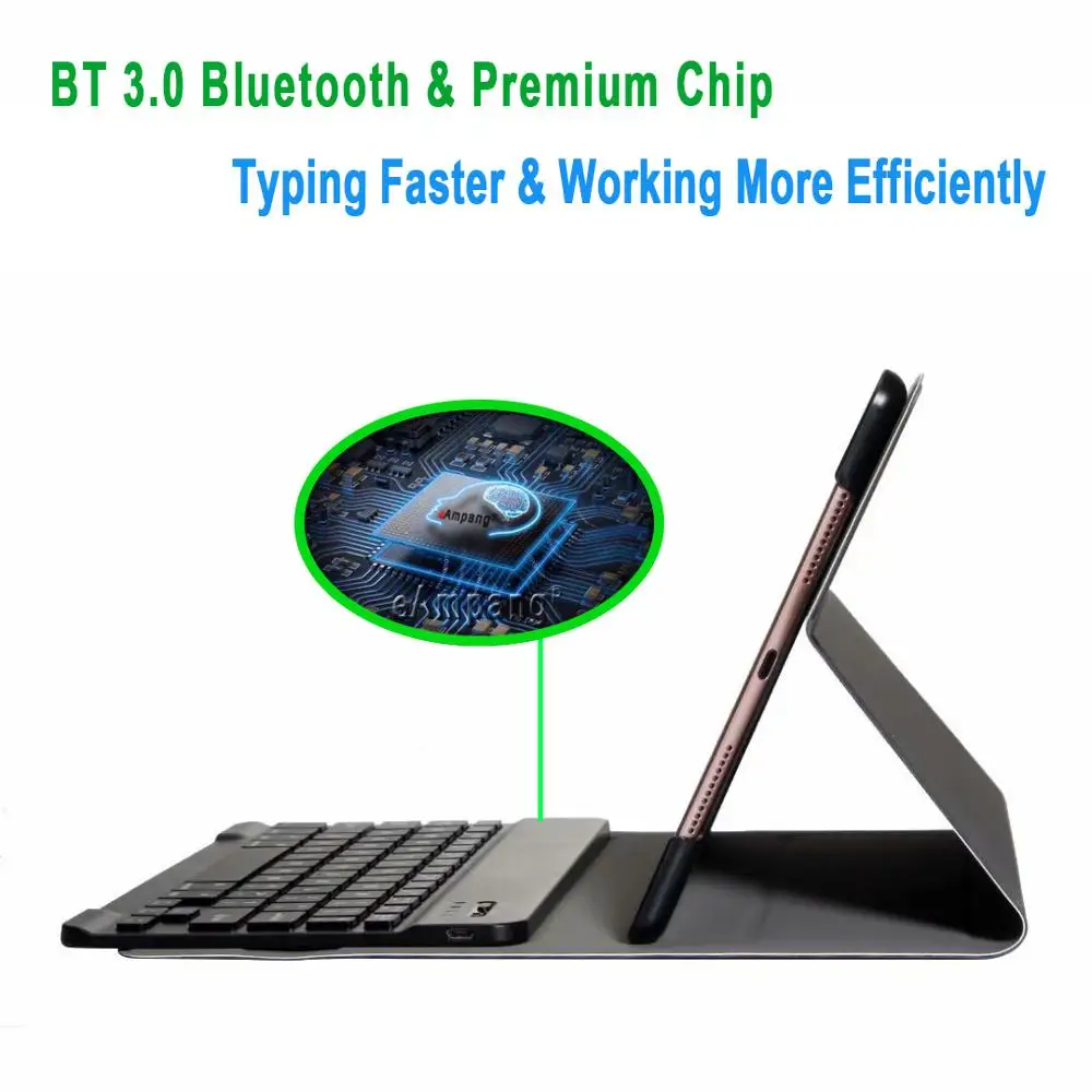 Чехол с Bluetooth-клавиатурой для Samsung Galaxy Tab S7 11 | Компьютеры и офис
