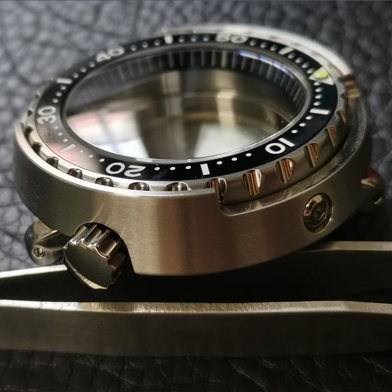 Watch Parts 47mm Stainless Steel Tuna Watch Case SBBN031 Diving Watch Case Sapphire Suitable For NH35/36 Automatic Movement enlarge