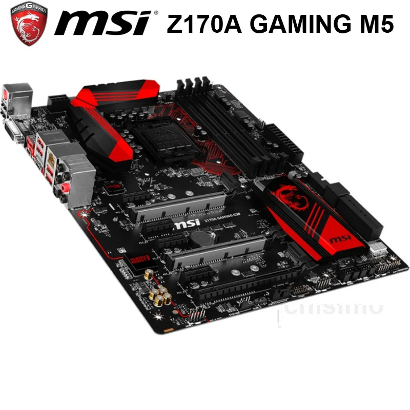 Материнская плата MSI Z170A игровая M5 Intel Z170 Core i7/i5/i3 LGA 1151 DDR4 оригинальная десктопная