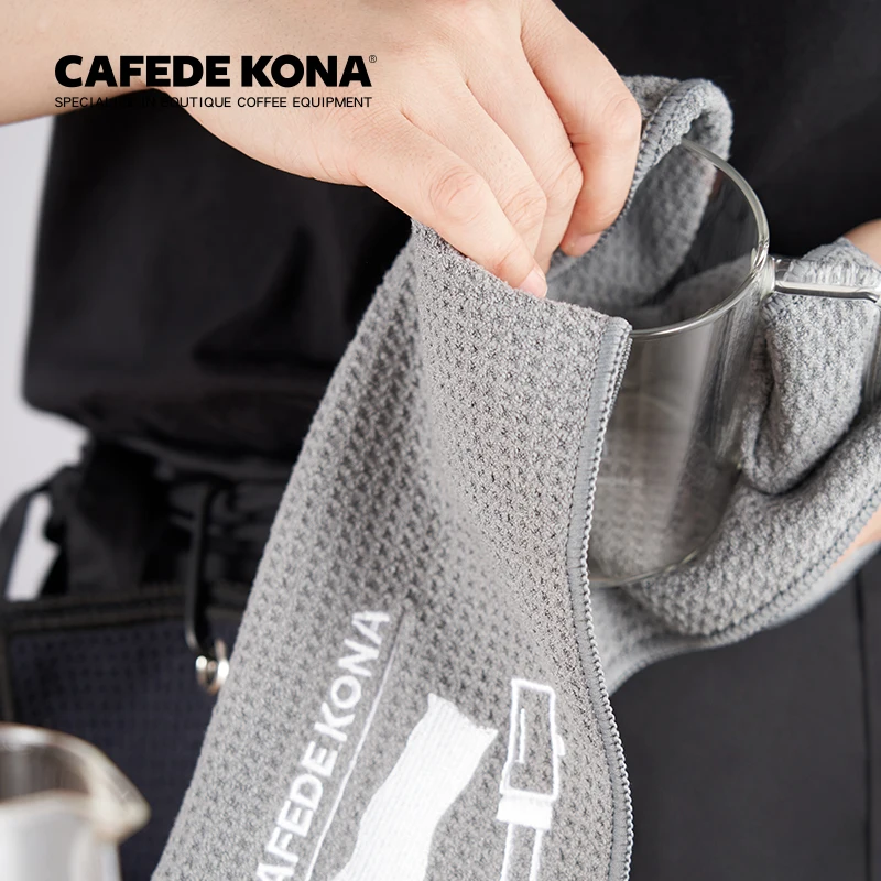 Салфетка для чистки полотенец CAFEDEKONA Barista с крючком 1 шт. чистящее полотенце