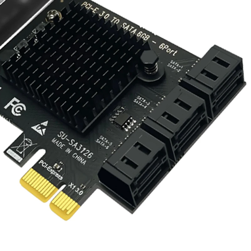 чиа майнинг 6 портов sata 3 pci экспре