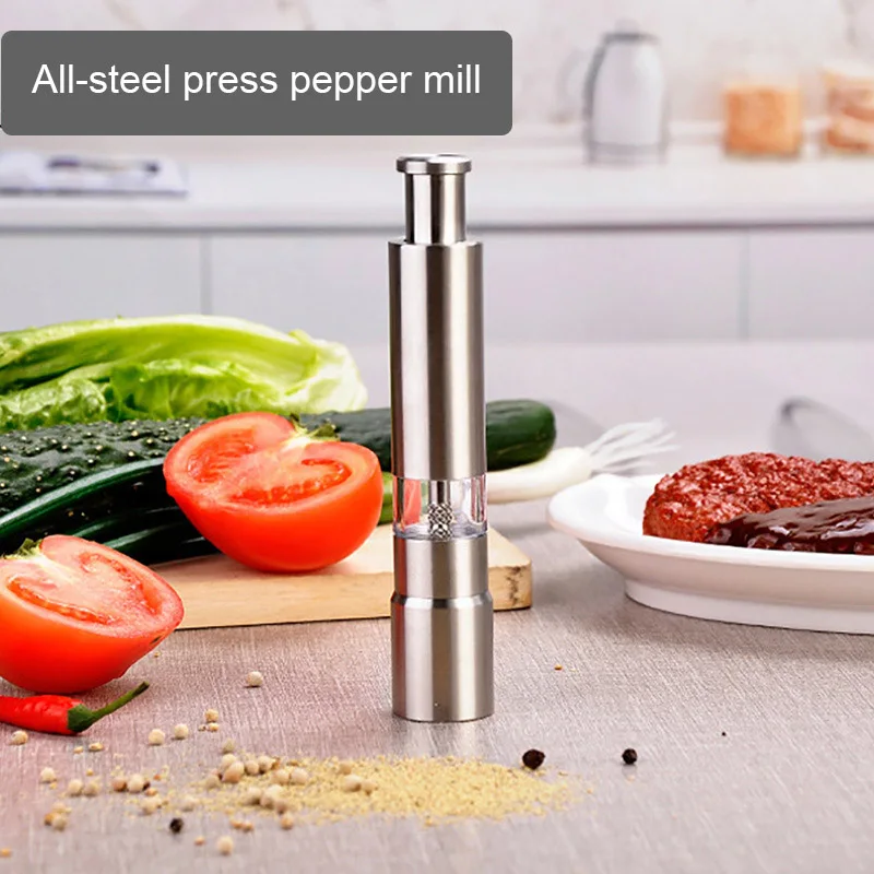ICESTCHEF 1 шт. ручная мельница из нержавеющей стали для соли и перца специй соуса