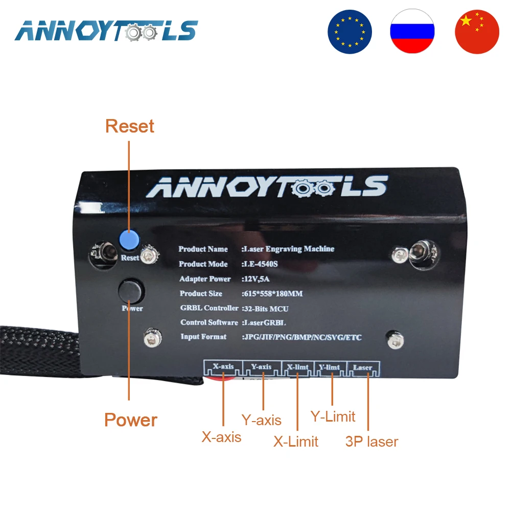 

GRBL1.1 USB Port 32bits Motherboard CNC Engraving Machine Control Board 2-Axis Integrated Driver For Laser Engraving Machine