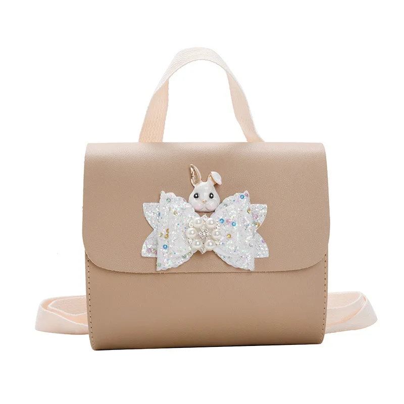 Детская школьная сумка с милым бантом мультяшный медведь кролик рюкзак из